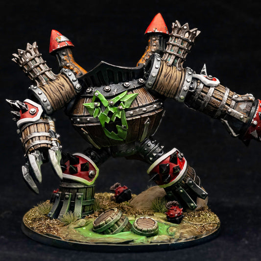 Sparksoot Scrap Golem - Intimidating (100mm Base)