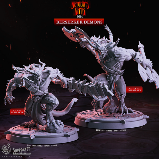 Berserker Demons (Large 50mm)