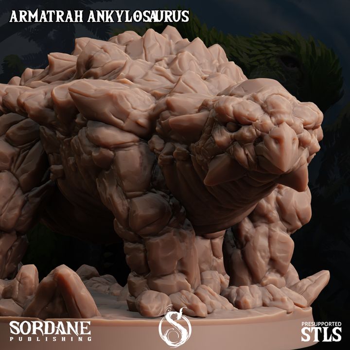 Armatrah Ankylosaurus - Guard (50mm Base)