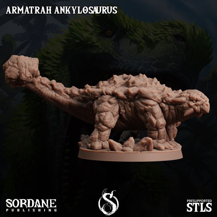 Armatrah Ankylosaurus - Guard (50mm Base)