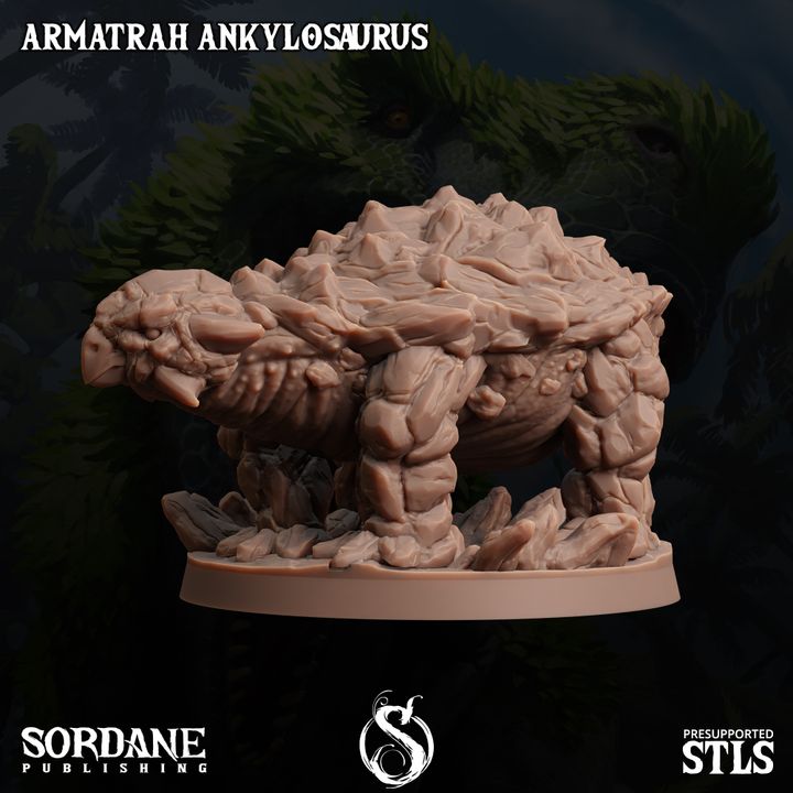 Armatrah Ankylosaurus - Guard (50mm Base)