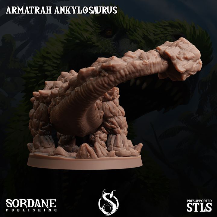 Armatrah Ankylosaurus - Guard (50mm Base)