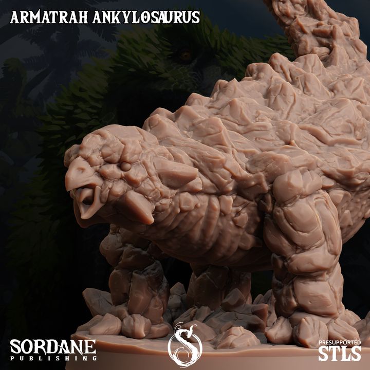 Armatrah Ankylosaurus - Guard (50mm Base)