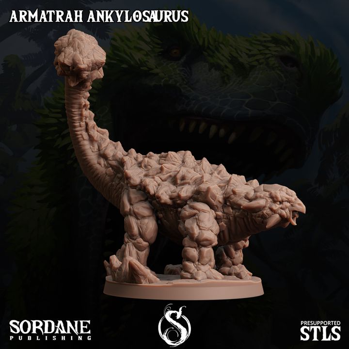 Armatrah Ankylosaurus - Guard (50mm Base)