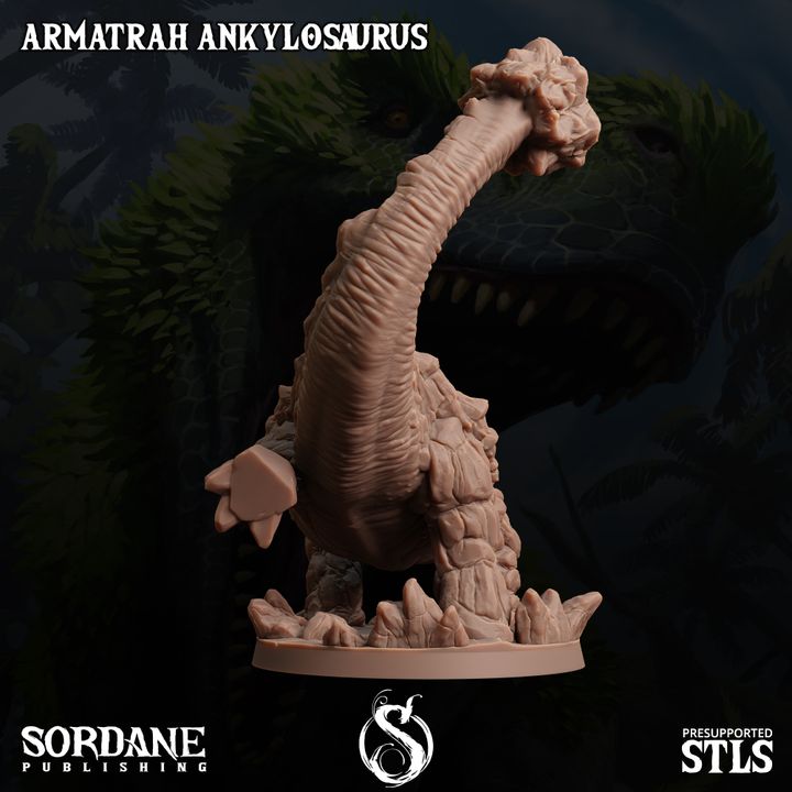 Armatrah Ankylosaurus - Guard (50mm Base)