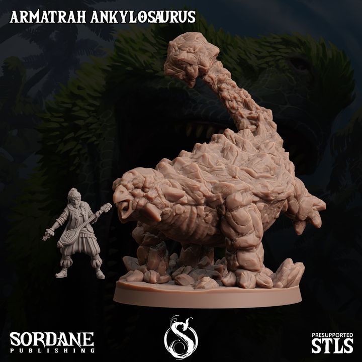 Armatrah Ankylosaurus - Guard (50mm Base)