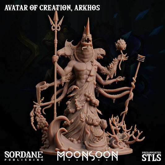 Avatar of Creation, Arkhos - Majestic (75mm Base)