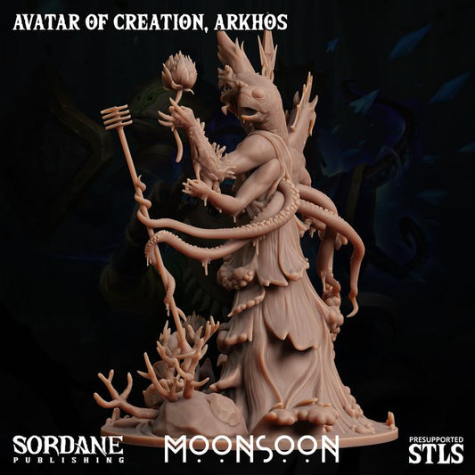 Avatar of Creation, Arkhos - Majestic (75mm Base)