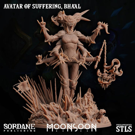 Avatar of Suffering, Bha'al - Commanding (75mm Base)