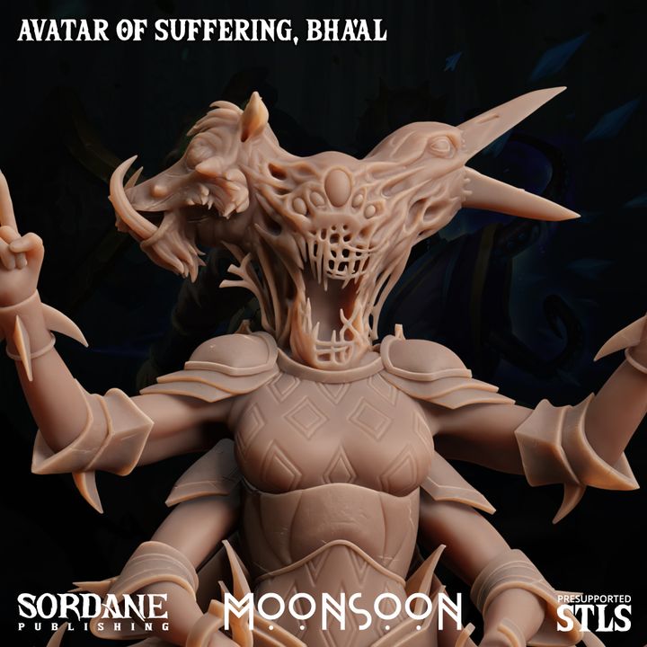 Avatar of Suffering, Bha'al - Commanding (75mm Base)