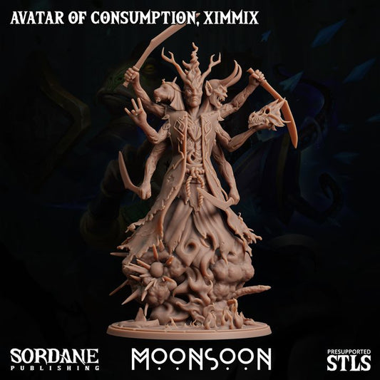 Avatar of Consumption, Ximmix - Standing (75mm Base)