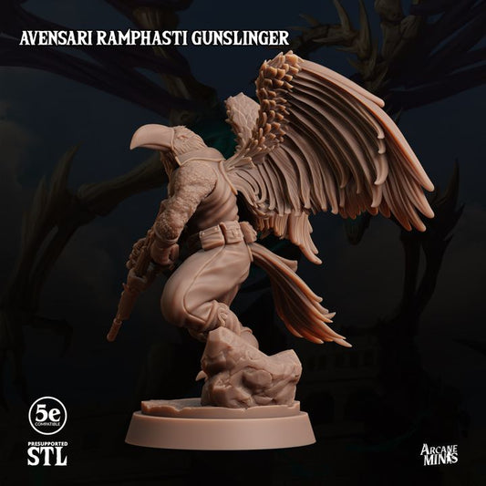 Avensari Ramphasti Gunslinger - Aiming (25mm Base)
