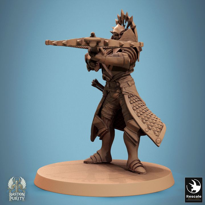 Collection Giant Soldier Warrior Infantry | Large | Rescale Miniatures | D&D DnD Pathfinder Miniature