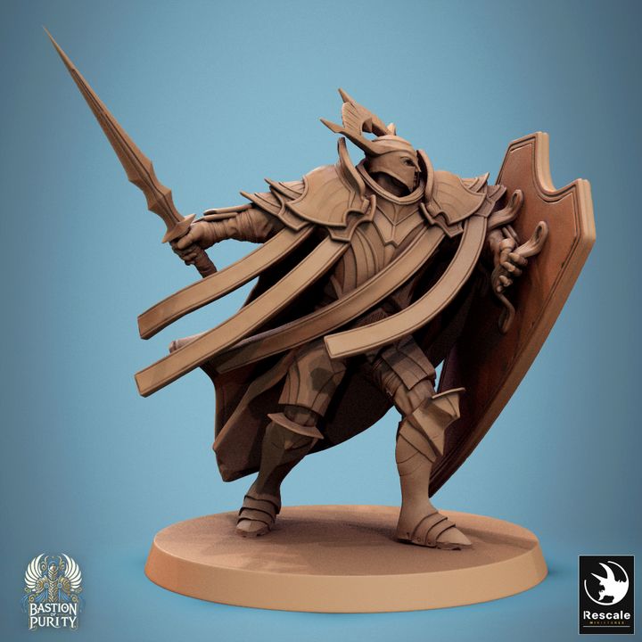 Collection Giant Soldier Warrior Infantry | Large | Rescale Miniatures | D&D DnD Pathfinder Miniature