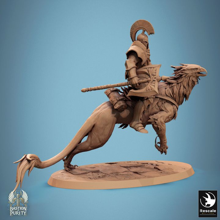 Collection Gryphon Beast Miniature Monstrosities | Huge | Rescale Miniatures | D&D DnD Pathfinder Miniature