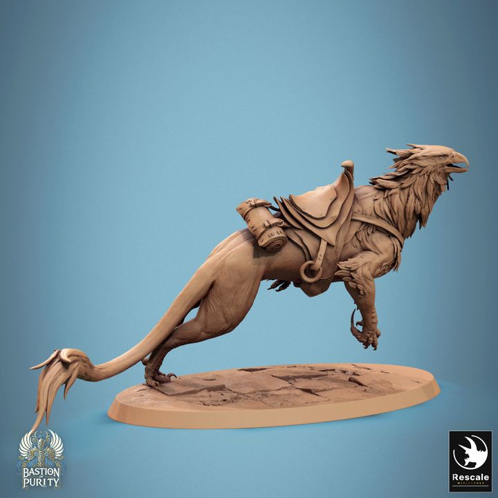 Collection Gryphon Beast Miniature Monstrosities | Huge | Rescale Miniatures | D&D DnD Pathfinder Miniature