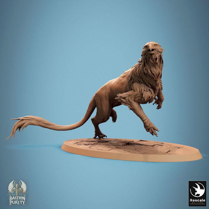 Collection Gryphon Beast Miniature Monstrosities | Huge | Rescale Miniatures | D&D DnD Pathfinder Miniature