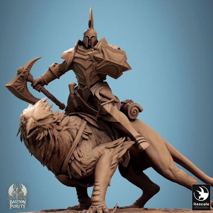 Collection Gryphon Beast Miniature Monstrosities | Huge | Rescale Miniatures | D&D DnD Pathfinder Miniature