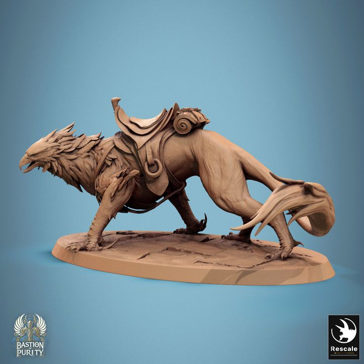 Collection Gryphon Beast Miniature Monstrosities | Huge | Rescale Miniatures | D&D DnD Pathfinder Miniature