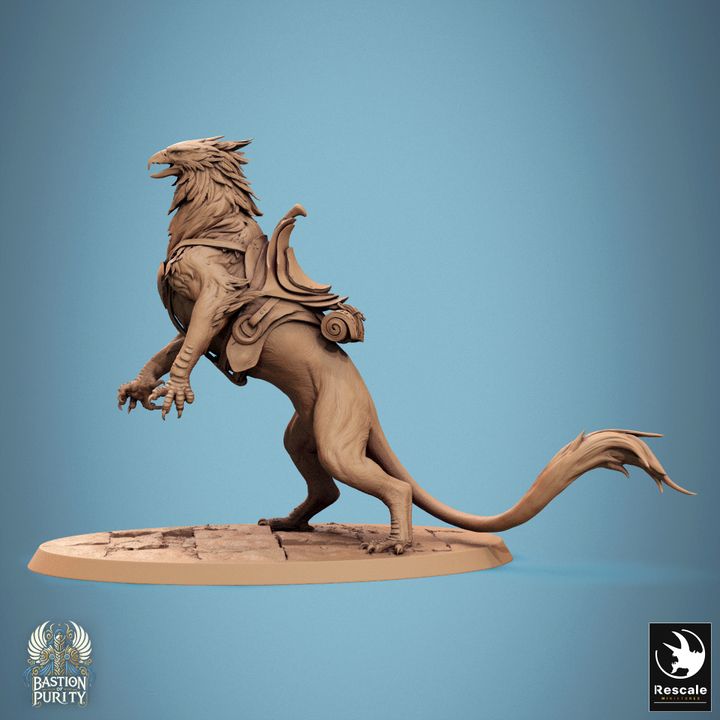 Collection Gryphon Beast Miniature Monstrosities | Huge | Rescale Miniatures | D&D DnD Pathfinder Miniature