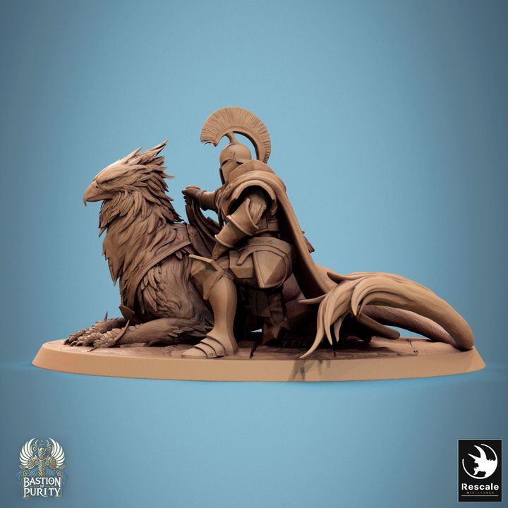 Collection Gryphon Beast Miniature Monstrosities | Huge | Rescale Miniatures | D&D DnD Pathfinder Miniature