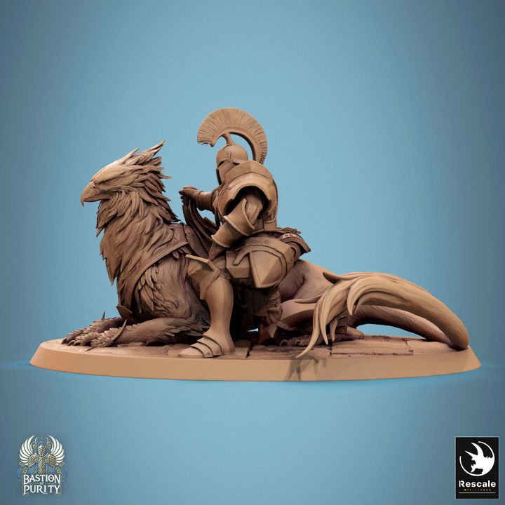 Collection Gryphon Beast Miniature Monstrosities | Huge | Rescale Miniatures | D&D DnD Pathfinder Miniature