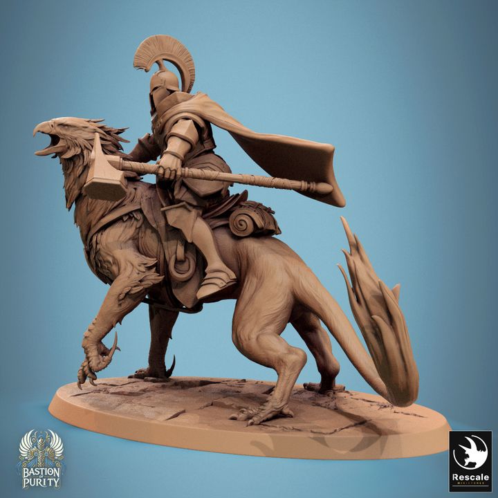 Collection Gryphon Beast Miniature Monstrosities | Huge | Rescale Miniatures | D&D DnD Pathfinder Miniature