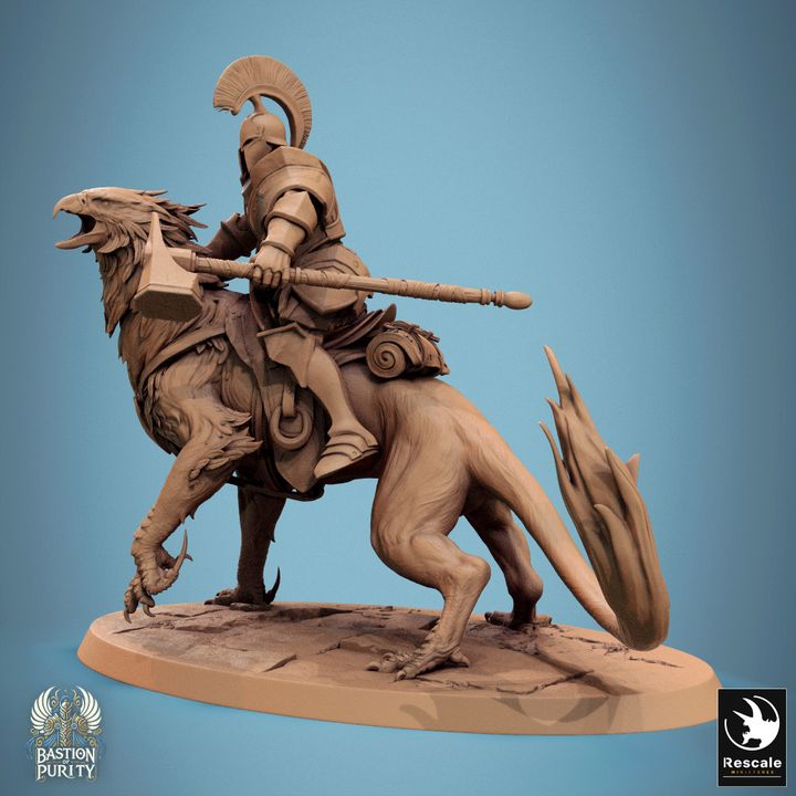 Collection Gryphon Beast Miniature Monstrosities | Huge | Rescale Miniatures | D&D DnD Pathfinder Miniature