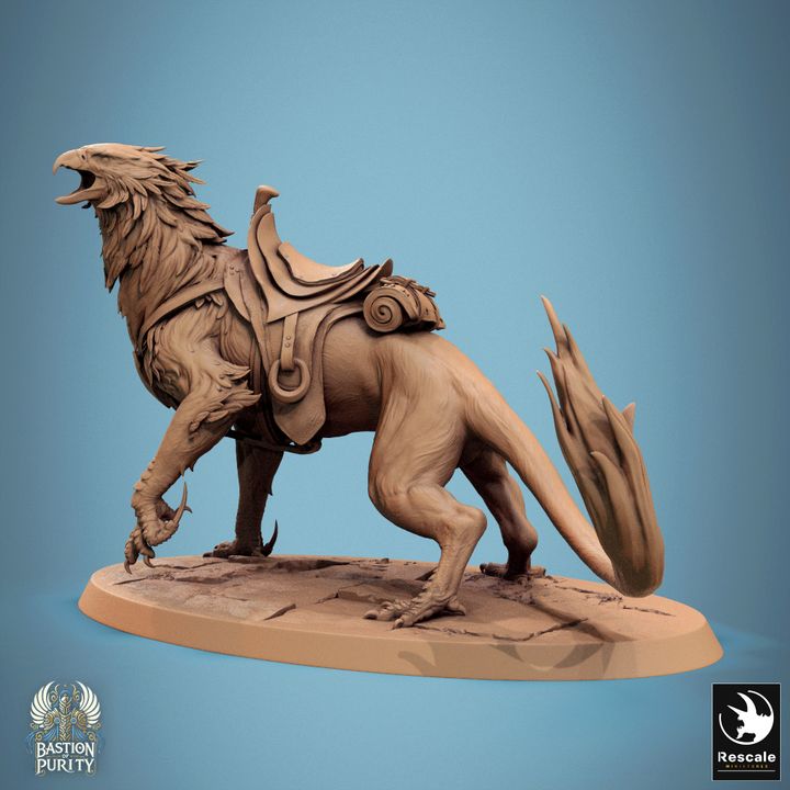 Collection Gryphon Beast Miniature Monstrosities | Huge | Rescale Miniatures | D&D DnD Pathfinder Miniature