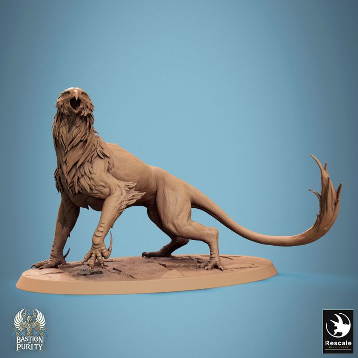 Collection Gryphon Beast Miniature Monstrosities | Huge | Rescale Miniatures | D&D DnD Pathfinder Miniature