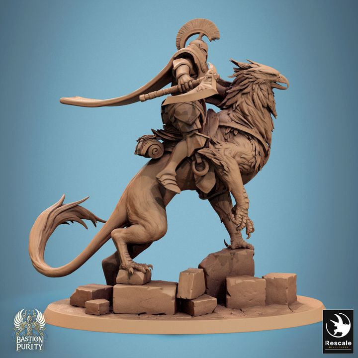 Collection Gryphon Beast Miniature Monstrosities | Huge | Rescale Miniatures | D&D DnD Pathfinder Miniature
