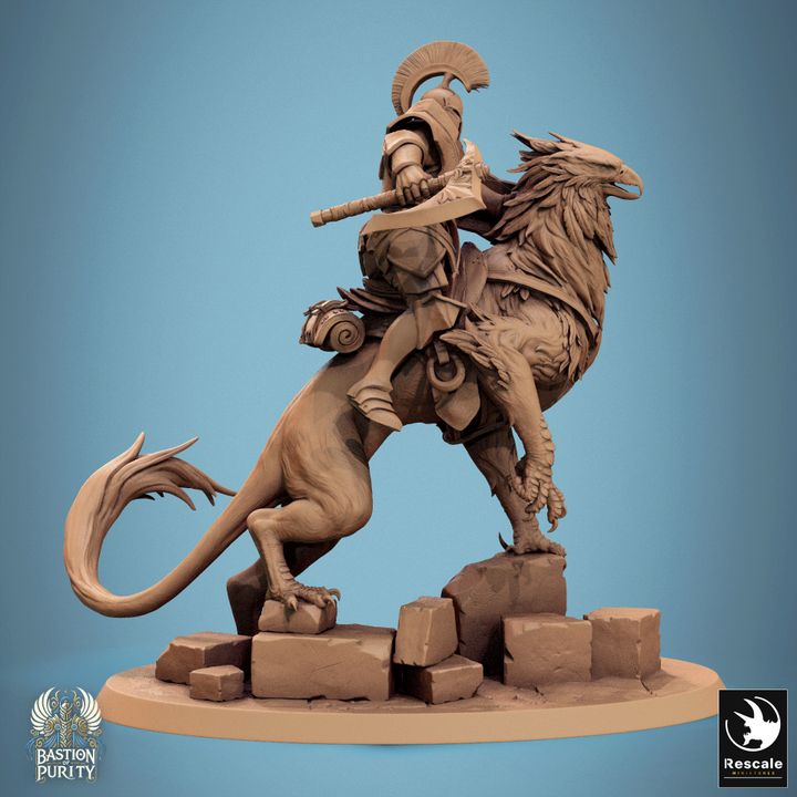 Collection Gryphon Beast Miniature Monstrosities | Huge | Rescale Miniatures | D&D DnD Pathfinder Miniature