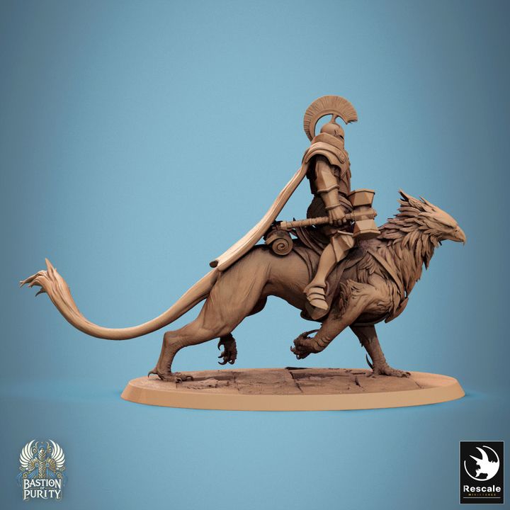 Collection Gryphon Beast Miniature Monstrosities | Huge | Rescale Miniatures | D&D DnD Pathfinder Miniature