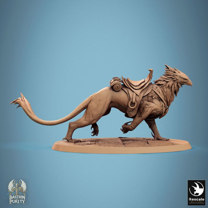 Collection Gryphon Beast Miniature Monstrosities | Huge | Rescale Miniatures | D&D DnD Pathfinder Miniature