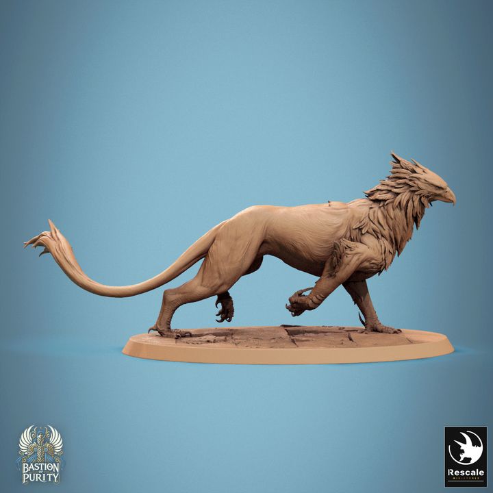 Collection Gryphon Beast Miniature Monstrosities | Huge | Rescale Miniatures | D&D DnD Pathfinder Miniature