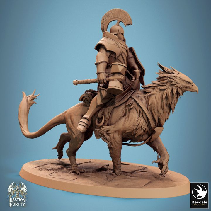 Collection Gryphon Beast Miniature Monstrosities | Huge | Rescale Miniatures | D&D DnD Pathfinder Miniature
