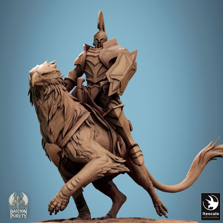 Collection Gryphon Beast Miniature Monstrosities | Huge | Rescale Miniatures | D&D DnD Pathfinder Miniature