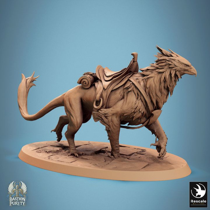Collection Gryphon Beast Miniature Monstrosities | Huge | Rescale Miniatures | D&D DnD Pathfinder Miniature