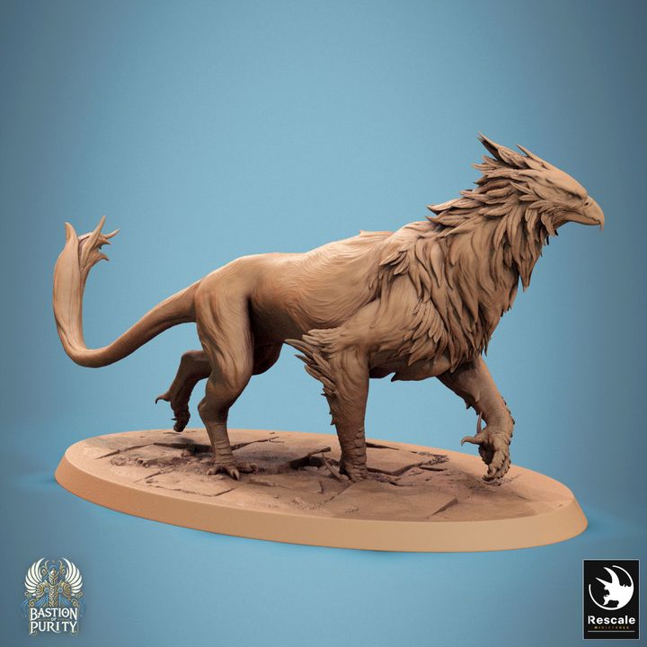 Collection Gryphon Beast Miniature Monstrosities | Huge | Rescale Miniatures | D&D DnD Pathfinder Miniature