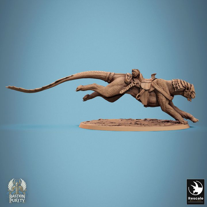 Solaris Panthera - Mounted (90mm Base)