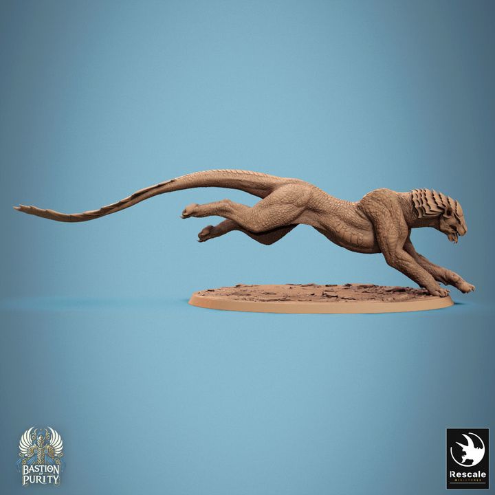 Solaris Panthera - Mounted (90mm Base)