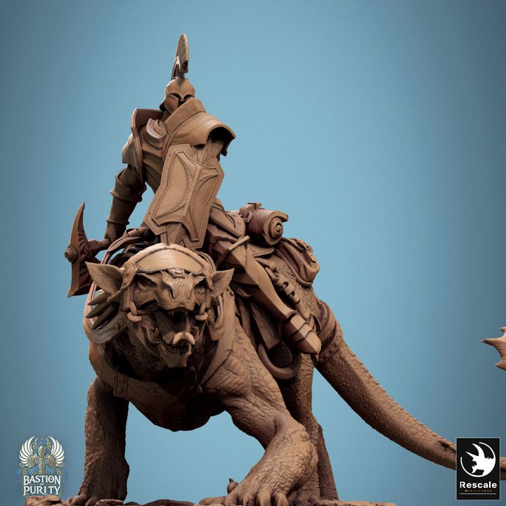 Solaris Panthera - Mounted (90mm Base)