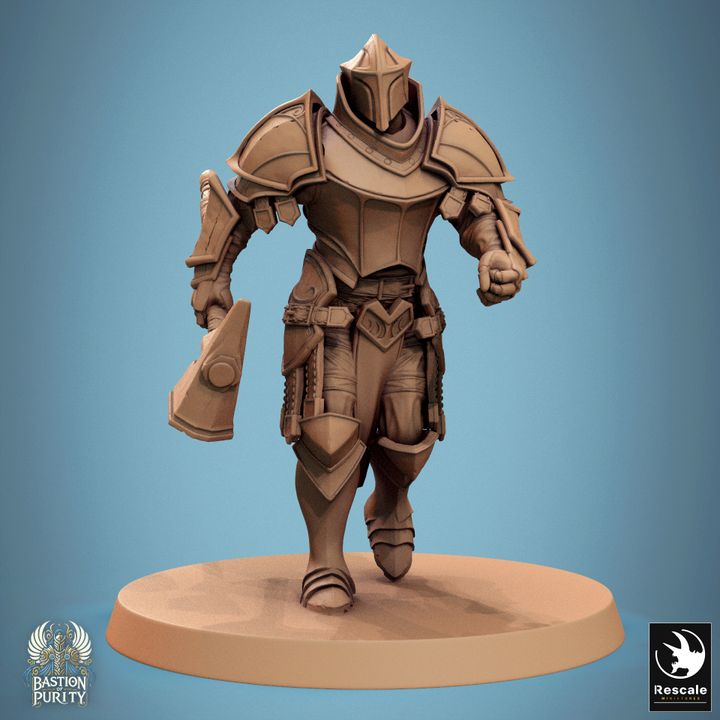 Collection Giant Soldier Warrior Infantry | Large | Rescale Miniatures | D&D DnD Pathfinder Miniature
