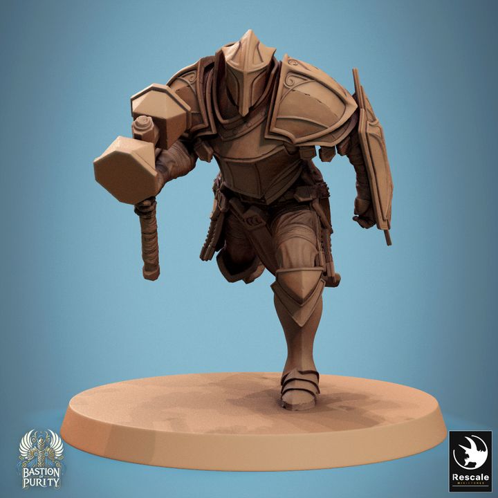 Collection Giant Soldier Warrior Infantry | Large | Rescale Miniatures | D&D DnD Pathfinder Miniature