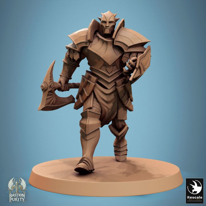 Collection Giant Soldier Warrior Infantry | Large | Rescale Miniatures | D&D DnD Pathfinder Miniature
