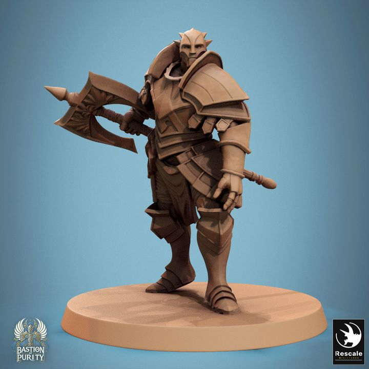 Collection Giant Soldier Warrior Infantry | Large | Rescale Miniatures | D&D DnD Pathfinder Miniature