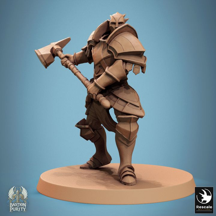 Collection Giant Soldier Warrior Infantry | Large | Rescale Miniatures | D&D DnD Pathfinder Miniature