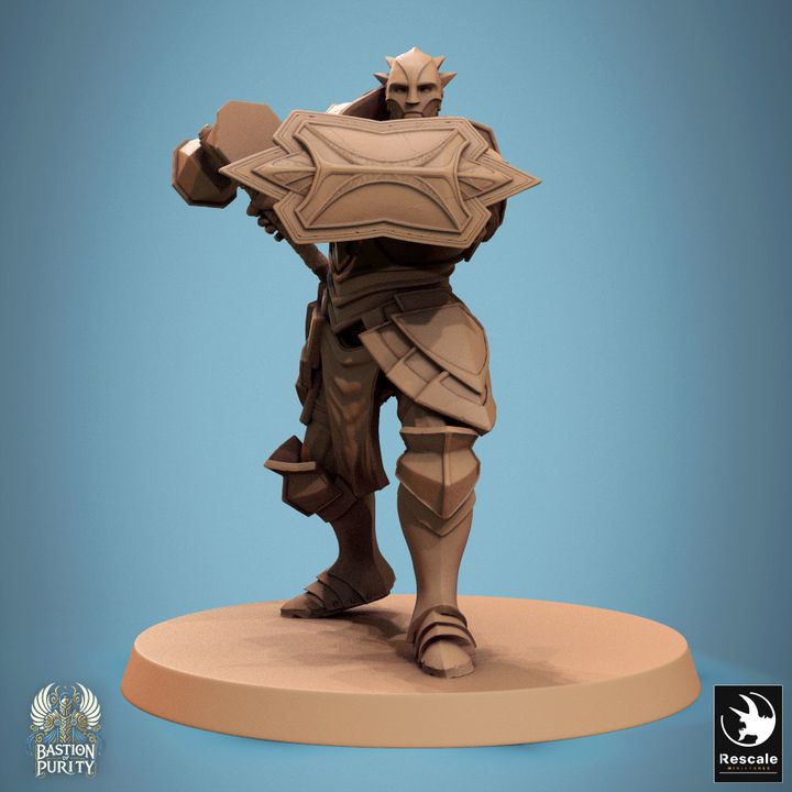 Collection Giant Soldier Warrior Infantry | Large | Rescale Miniatures | D&D DnD Pathfinder Miniature