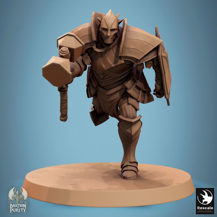 Collection Giant Soldier Warrior Infantry | Large | Rescale Miniatures | D&D DnD Pathfinder Miniature