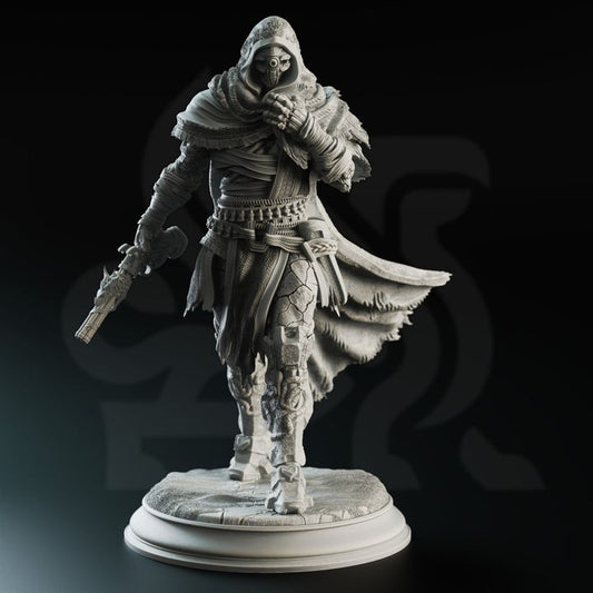 Warforged Gunslinger Ranger Construct | Medium | DM Stash | D&D DnD Pathfinder Miniature